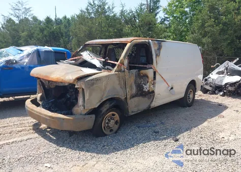 2020 Chevrolet Express Cargo Rwd 3500 Regular Wheelbase Wt из США, поврежденный, VIN 1GCZGGFP9L1211096